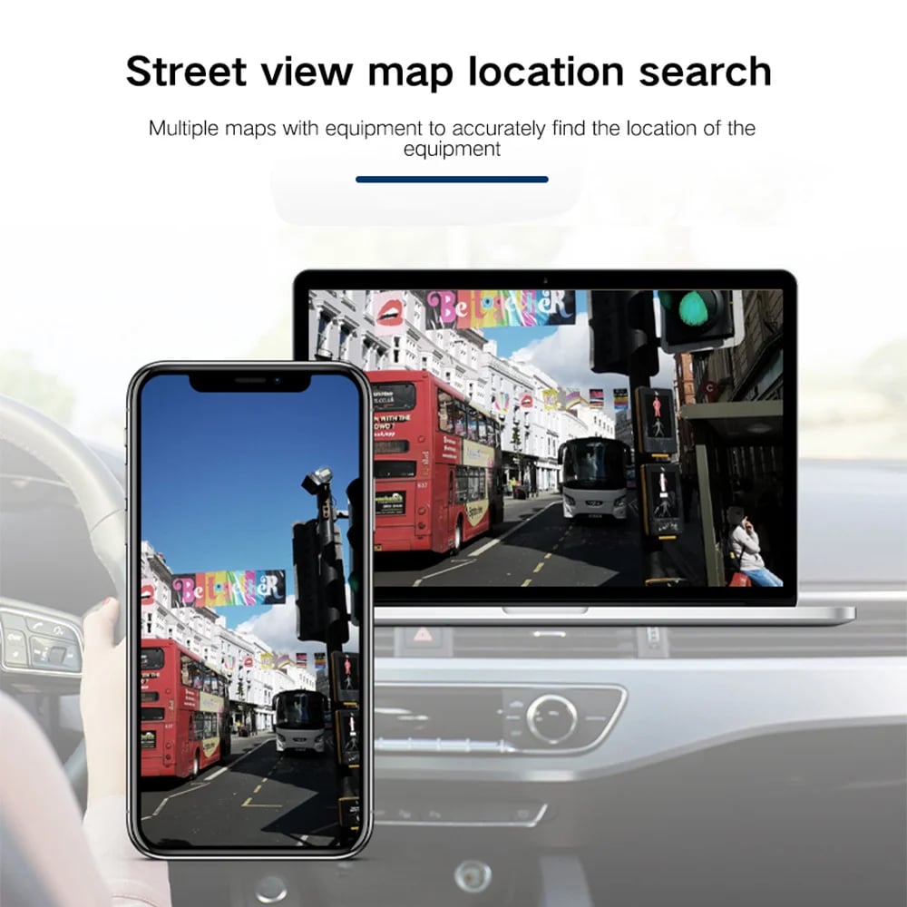 GPS Tracker for Cars Real-Time Vehicle Tracker Long Battery Life