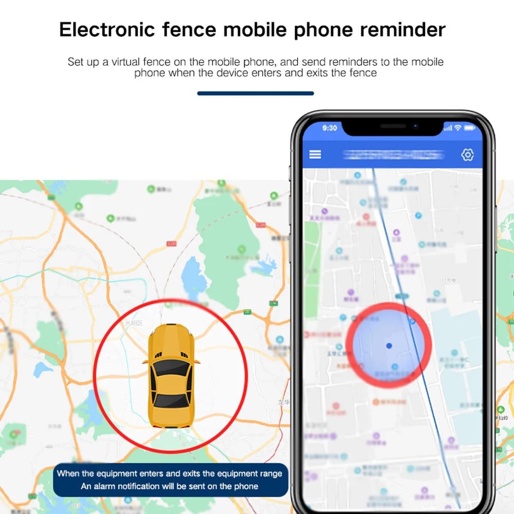 Magnetic Mini GPS Tracker for Cars with Real Time Location Tracking