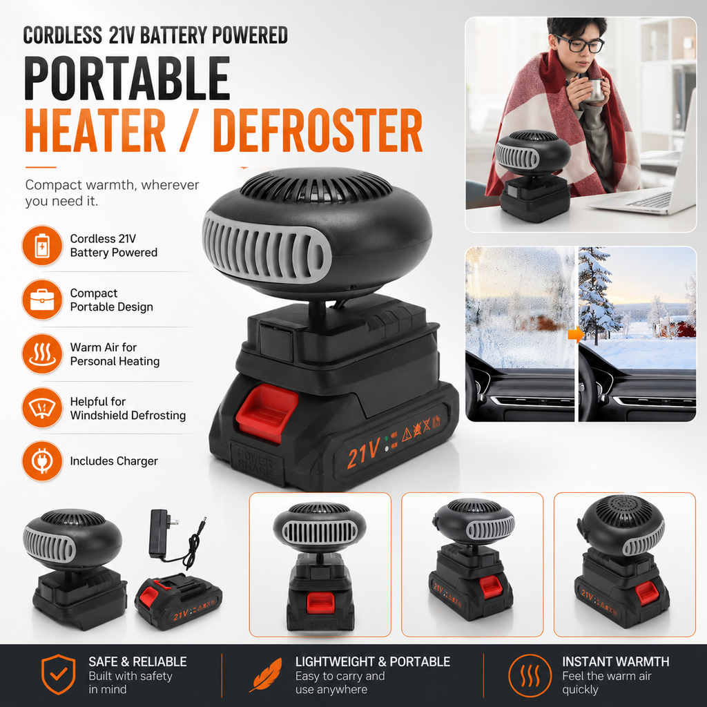 Cordless Portable Car Heater