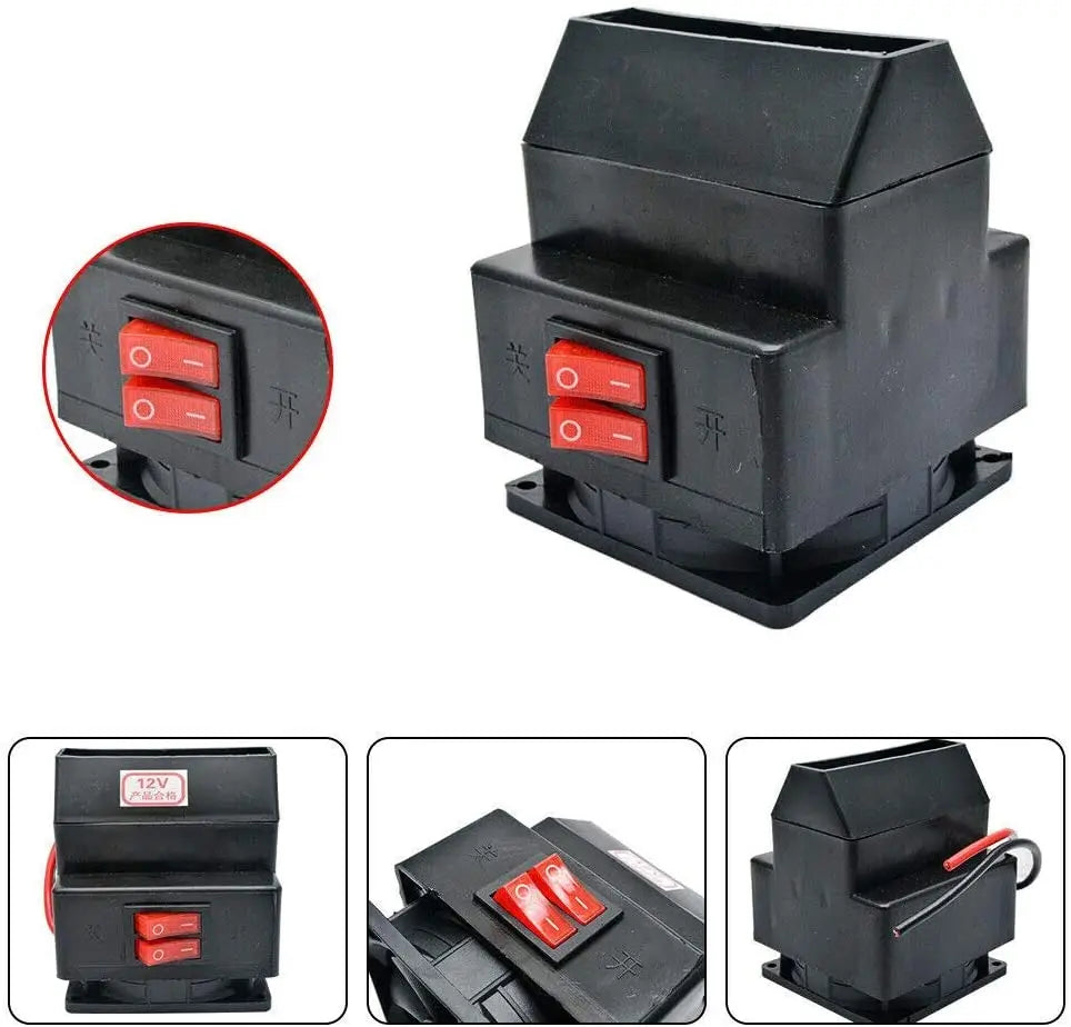 Portable Car Heater Defroster for Winter Clear Windows Warm Cabin