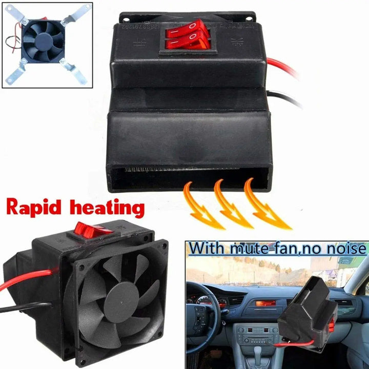 Portable Car Heater Defroster for Winter Clear Windows Warm Cabin