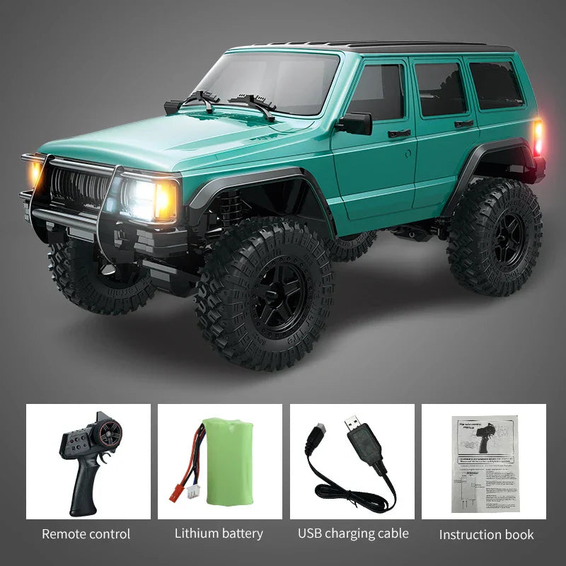 1/18 Scale 4WD RC Off Road Crawler Truck with Remote Control