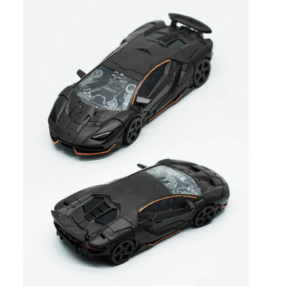 Alloy Transforming Robot Car Toy Action Figure