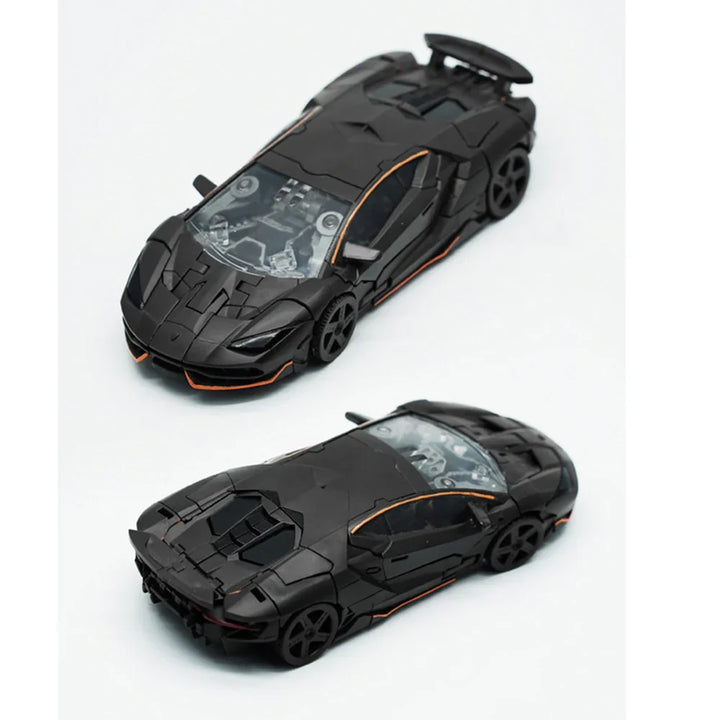 Transforming Robot Car Toy Action Figure Alloy Edition 13cm Kids Gift