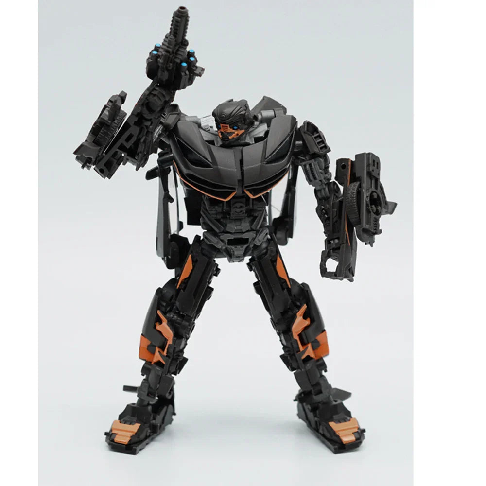 Alloy Transforming Robot Car Toy Action Figure