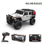 4WD RC Off Road Rock Crawler Truck with Remote Control and LED Lights