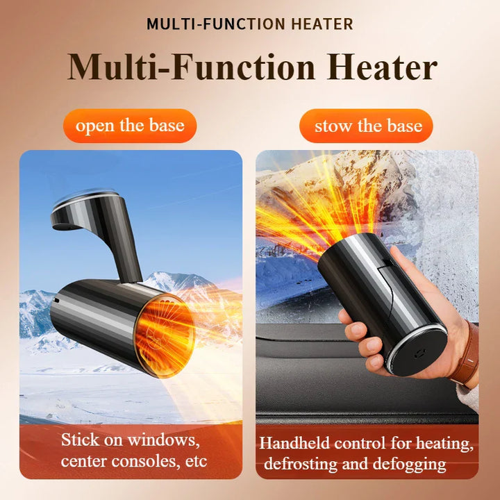 Car Heater Defogger Portable 360 Rotatable 12V 24V Winter