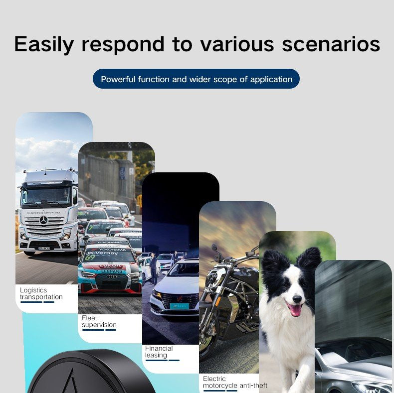 Magnetic Mini GPS Tracker for Cars with Real Time Location Tracking