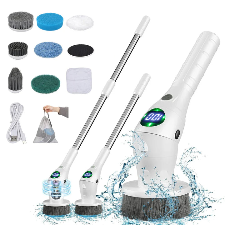 Wireless Electric Cleaning Brush 8 in 1 Household Tool