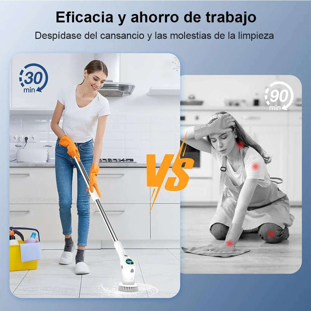 Wireless Electric Cleaning Brush 8 in 1 Household Tool