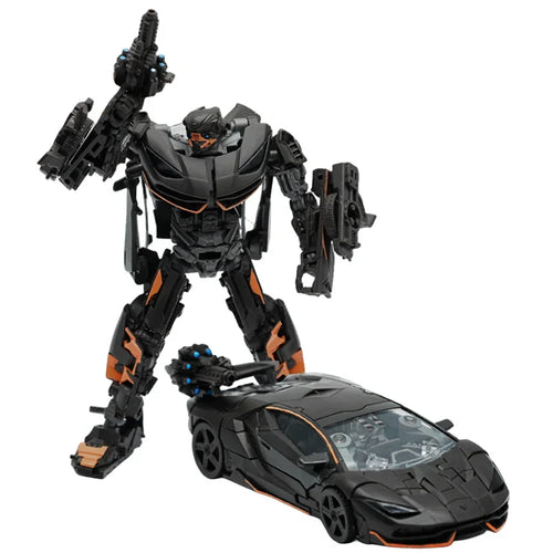 Alloy Transforming Robot Car Toy Action Figure