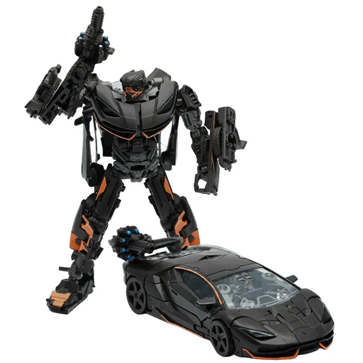 Transforming Robot Car Toy Action Figure Alloy Edition 13cm Kids Gift