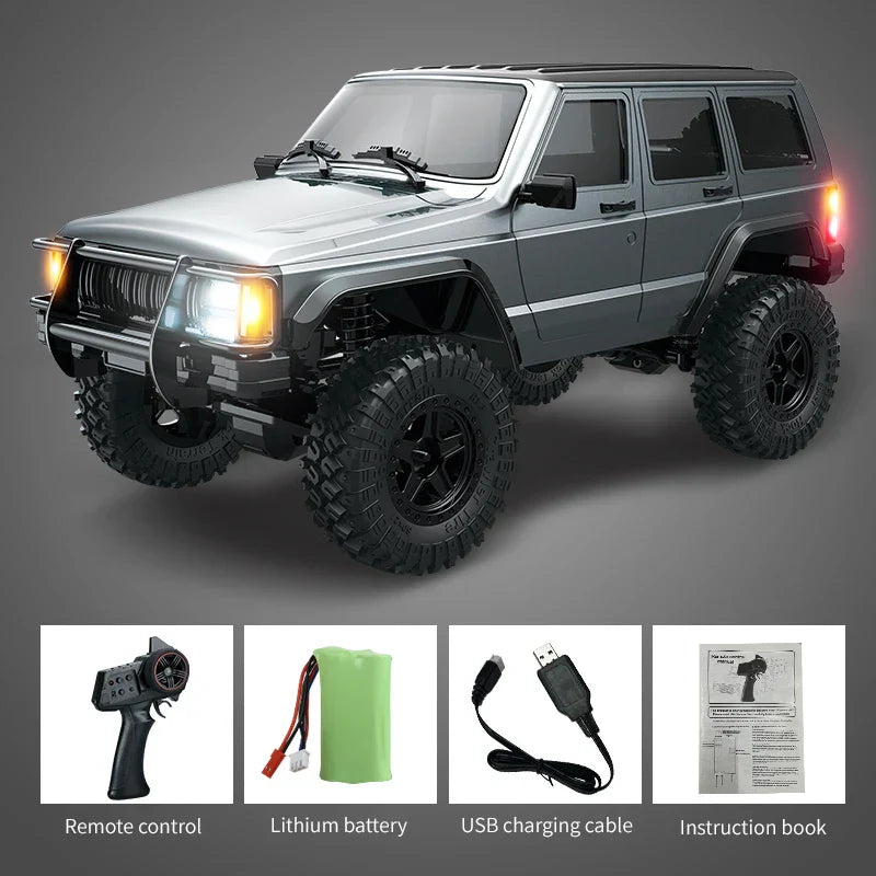 1/18 Scale 4WD RC Off Road Crawler Truck with Remote Control