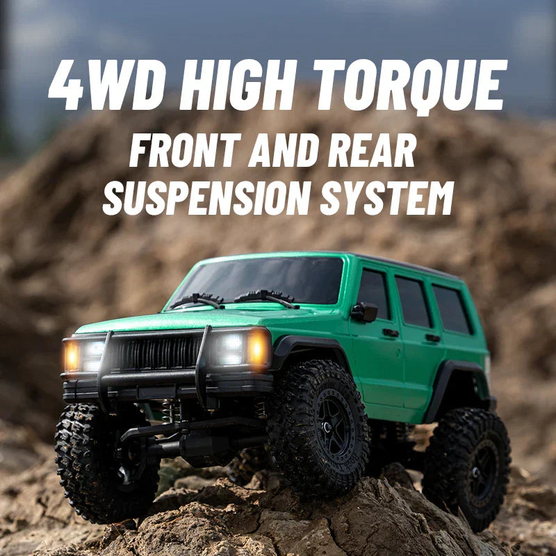 1/18 Scale 4WD RC Off Road Crawler Truck with Remote Control