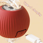 Interactive Cat Toy Rolling Ball with Tail