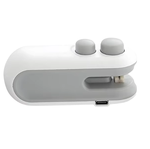 Mini Handheld Heat Bag Sealer with Cutter USB Rechargeable Tool