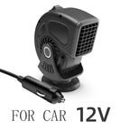 Portable Car Heater Defogger Fan 12V 24V with Adjustable Rotation