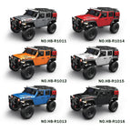 4WD RC Off Road Rock Crawler Truck with Remote Control and LED Lights