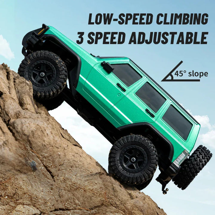 RC Car 1/18 Scale 4WD Off Road Crawler Remote Control Toy