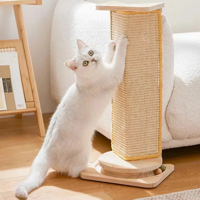Cat Scratching Post with Sisal Rope Vertical Scratcher