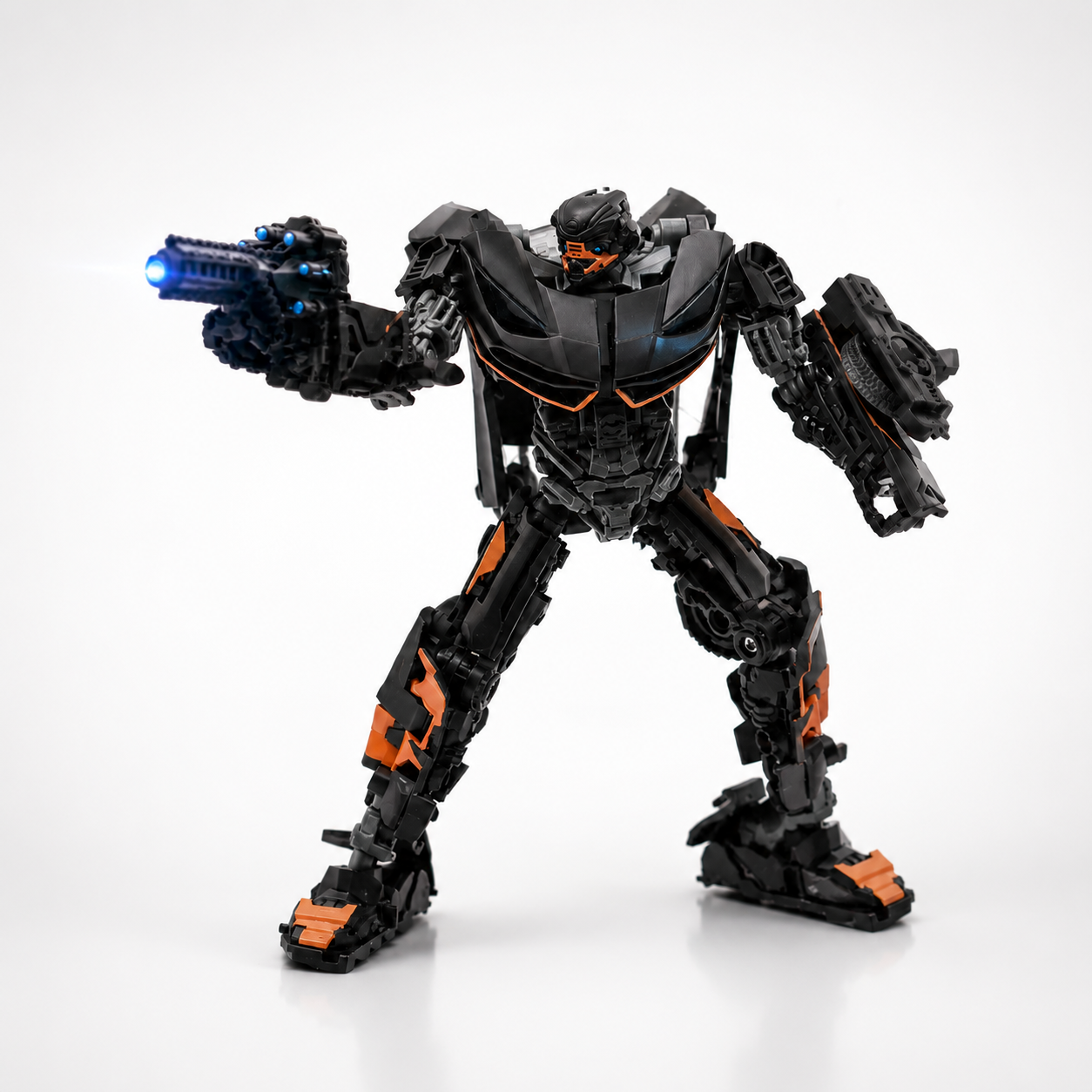 Alloy Transforming Robot Car Toy Action Figure